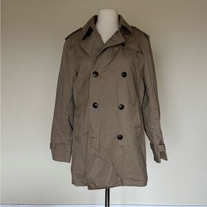 Banana Republic Men's Classic Tan Trench Coat